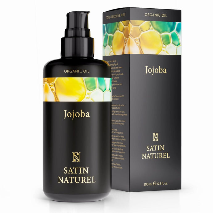 زيت الجوجوبا العضوي 200 مل - Satin Naturel Organic Jojoba Oil 200 ml