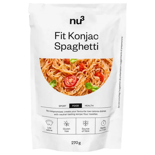 نو3 فيت سباغيتي الكونجاك 270 جم - nu3 Fit Konjac Spaghetti 270 Gm