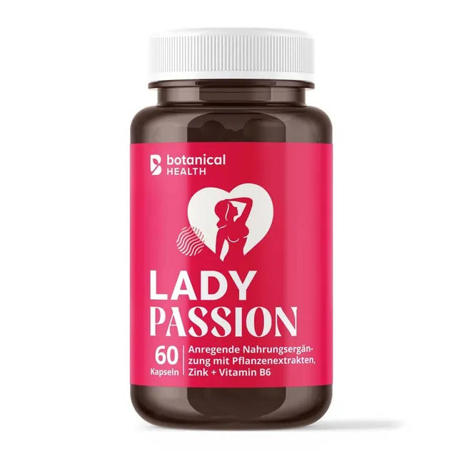 Lady Passion with ashwagandha, maca and ginseng 60 Capsules