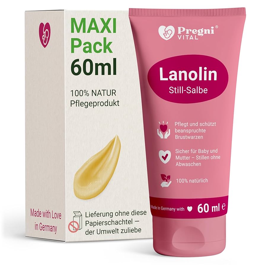 PregniVital Lanolin Nipple Ointment 60 ml