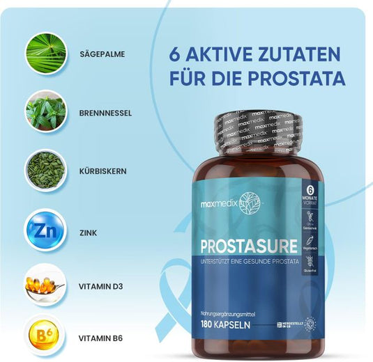 ماكسميدكس بروستات كومبلكس 180 كبسولة - maxmedix Prostate Complex 180 Capsules
