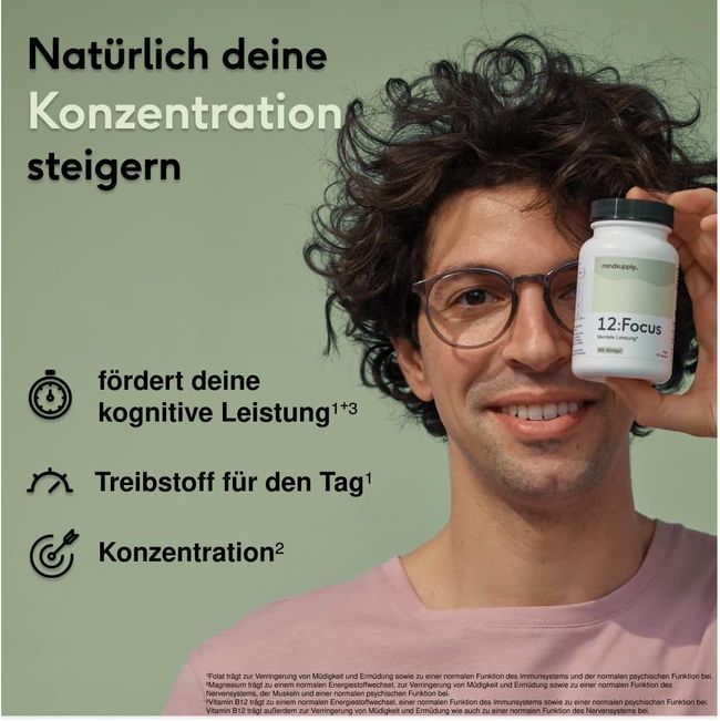 mindsupply FOCUS with Gingko 90 Capsules