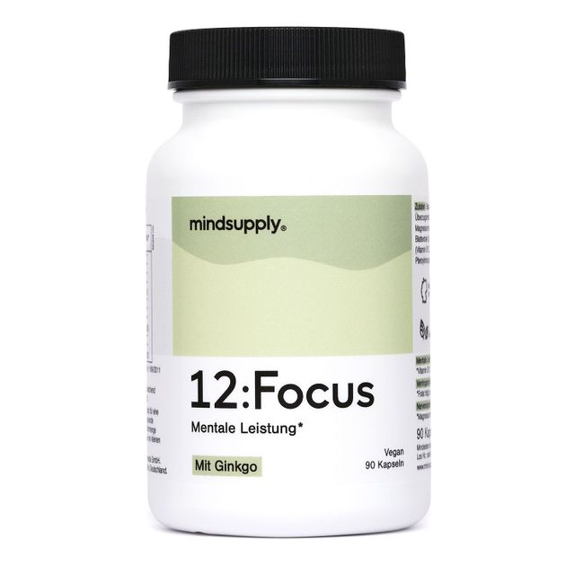 mindsupply FOCUS with Gingko 90 Capsules
