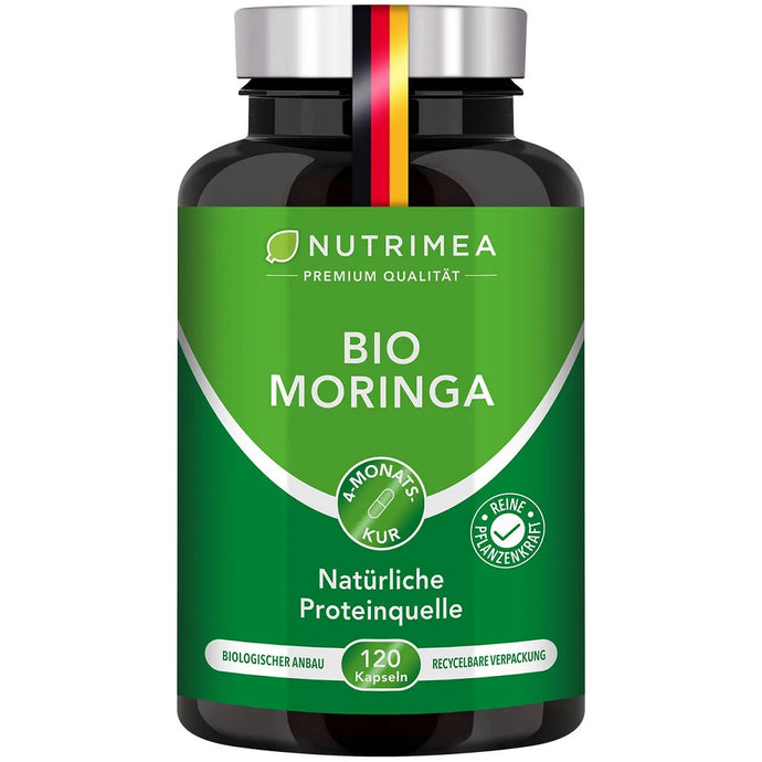 نوتريما مورينجا عضوية 120 كبسولة - Nutrimea Organic Moringa 120 Capsules