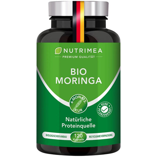 نوتريما مورينجا عضوية 120 كبسولة - Nutrimea Organic Moringa 120 Capsules