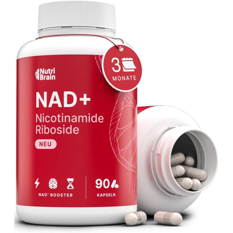 حميل الصورة في عارض المعرض ، نوتريبرين ناد+ 90 كبسولة - NutriBrain NAD+ 90 Capsules
