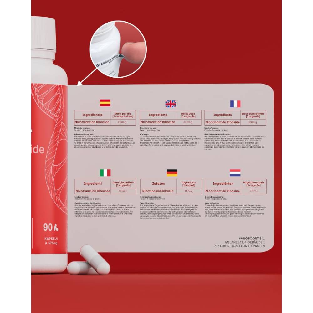 NutriBrain NAD+ 90 Capsules