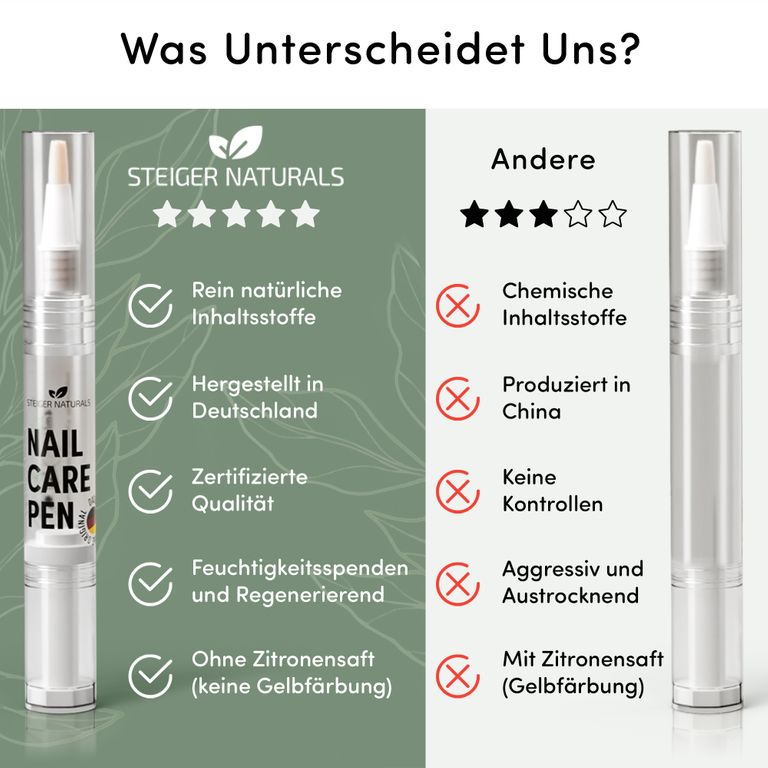 حميل الصورة في عارض المعرض ، قلم العناية بالأظافر بزبدة الشيا والصبار 4 مل - Steiger Naturals Nail Care Pen 4 ml
