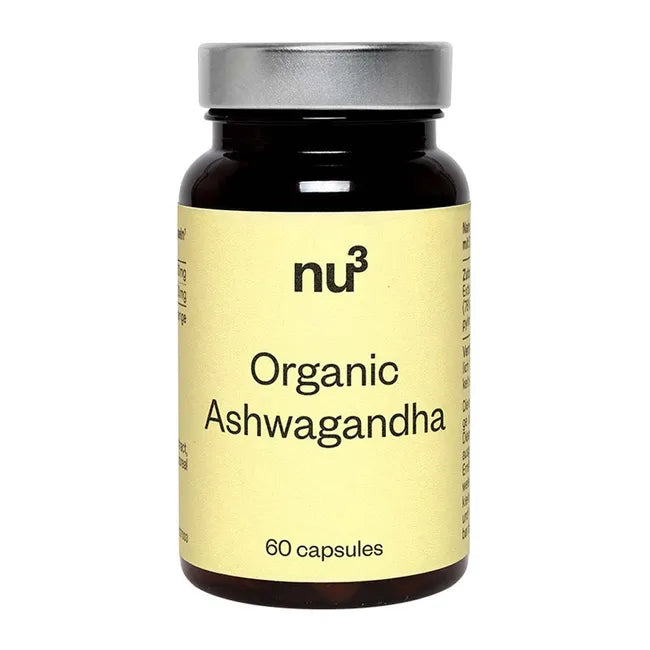 نو3 أشواغاندا عضوي 60 كبسولة - nu3 Organic Ashwagandha 60 Capsules