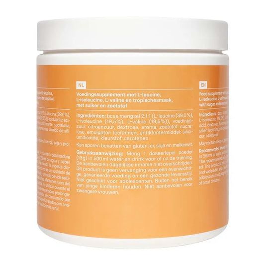 نو3 مسحوق بي سي إيه إيه بنكهة استوائية 400 جم - nu3 BCAA Powder Tropical Flavour 400 Gm