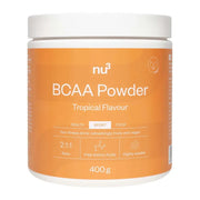 نو3 مسحوق بي سي إيه إيه بنكهة استوائية 400 جم - nu3 BCAA Powder Tropical Flavour 400 Gm