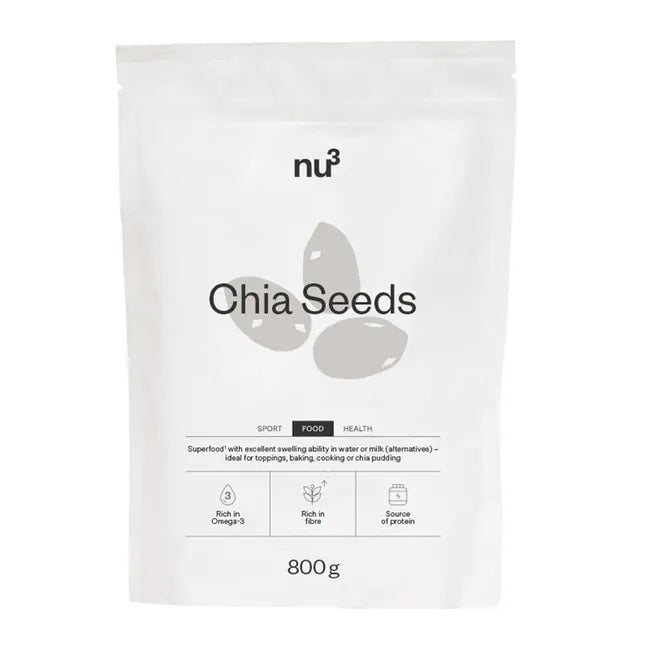 حميل الصورة في عارض المعرض ، نو3 بذور الشيا 800 جم - nu3 chia seeds 800 Gm
