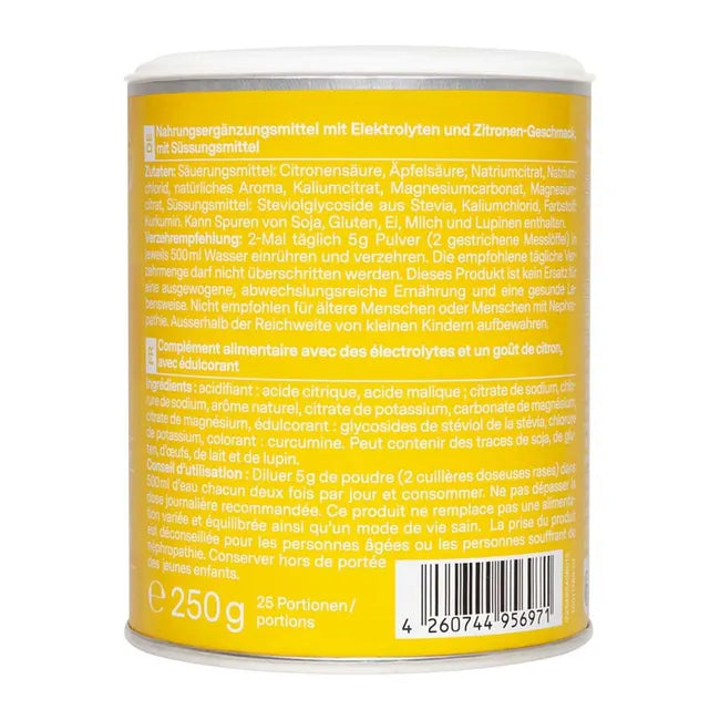 nu3 Boisson Électrolytique Saveur Citron 250 grammes