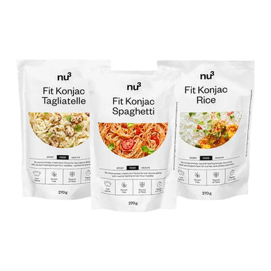 نو3 مجموعة الكونجاك التجريبية 3×270 جم - nu3 Konjac Trial Pack 3*270 Gm