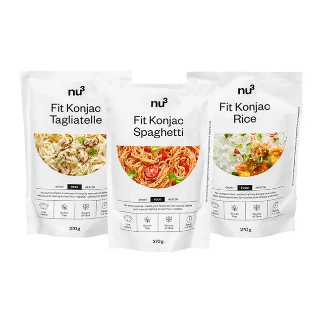 نو3 مجموعة الكونجاك التجريبية 3×270 جم - nu3 Konjac Trial Pack 3*270 Gm