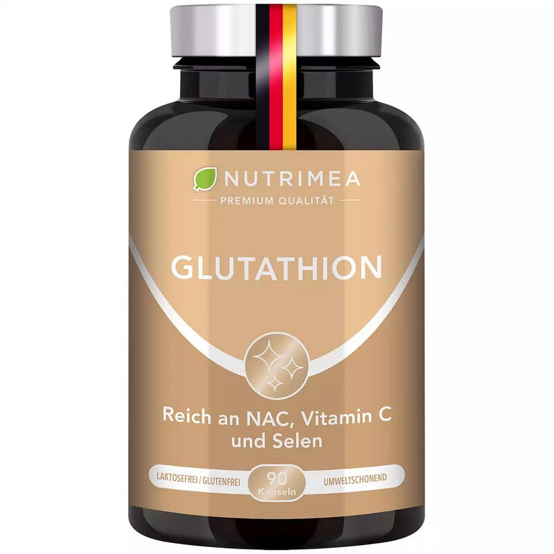 حميل الصورة في عارض المعرض ، نوتريما جلوتاثيون بريميوم 90 كبسولة - Nutrimea Premium Quality Glutathion 90 Capsules
