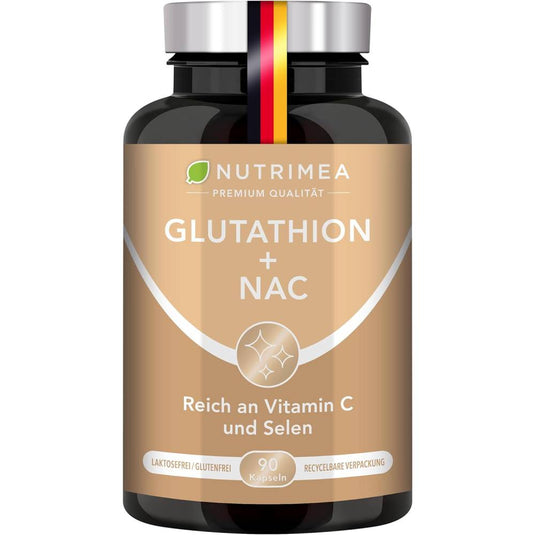 نوتريما جلوتاثيون بريميوم 90 كبسولة - Nutrimea Premium Quality Glutathion 90 Capsules