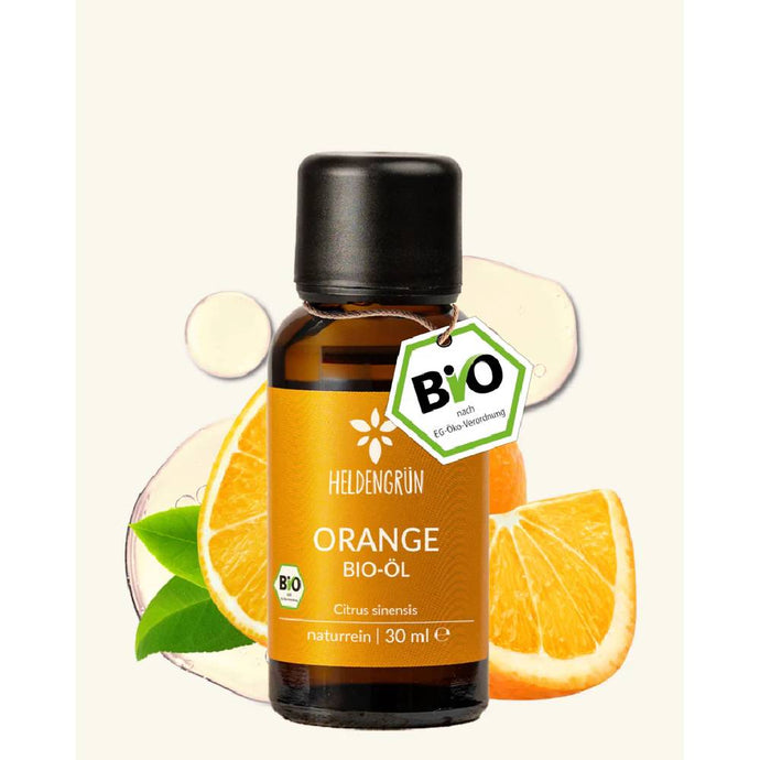 زيت البرتقال العضوي هيلدينغرون 30 مل - Heldengrün Organic Orange Oil 30 ml