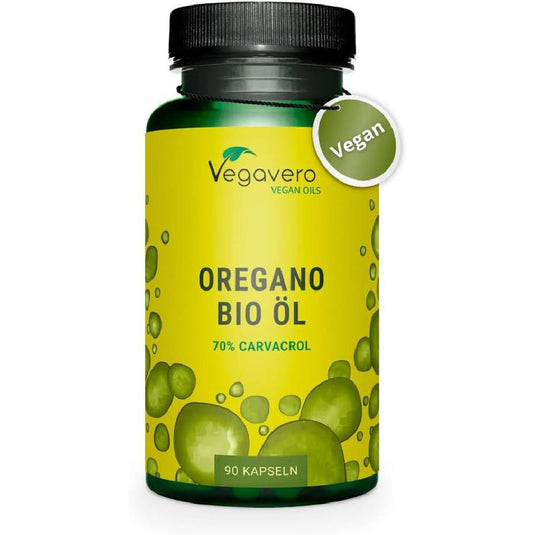 زيت الأوريجانو العضوي 90 كبسولة - Vegavero Organic Oregano Oil 90 Capsules