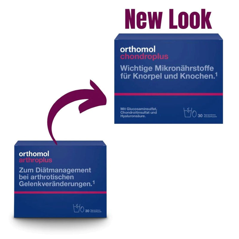 حميل الصورة في عارض المعرض ، أورثومول كوندروبلس للمفاصل 30 جرعة - Orthomol Chondroplus 30 Doses
