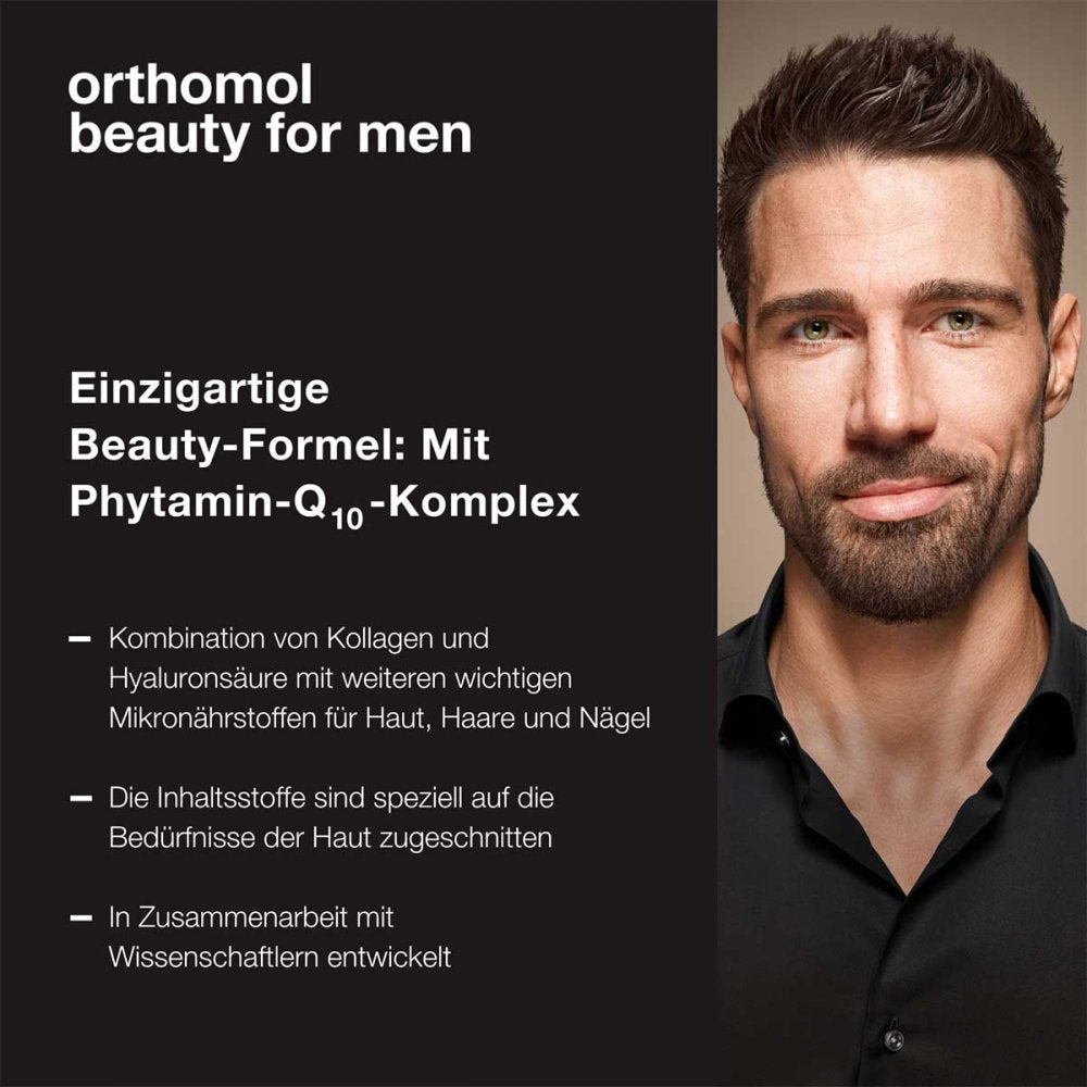 Orthomol Beauty Drinking Ampoules for Men 30 x 20 ml