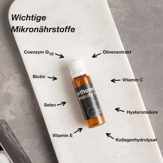 أورثومول بيوتي أمبولات شرب للرجال 30 × 20 مل - Orthomol Beauty Drinking Amp 30*20 ml For Men