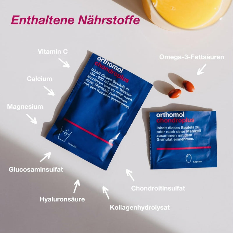 حميل الصورة في عارض المعرض ، أورثومول كوندروبلس للمفاصل 30 جرعة - Orthomol Chondroplus 30 Doses
