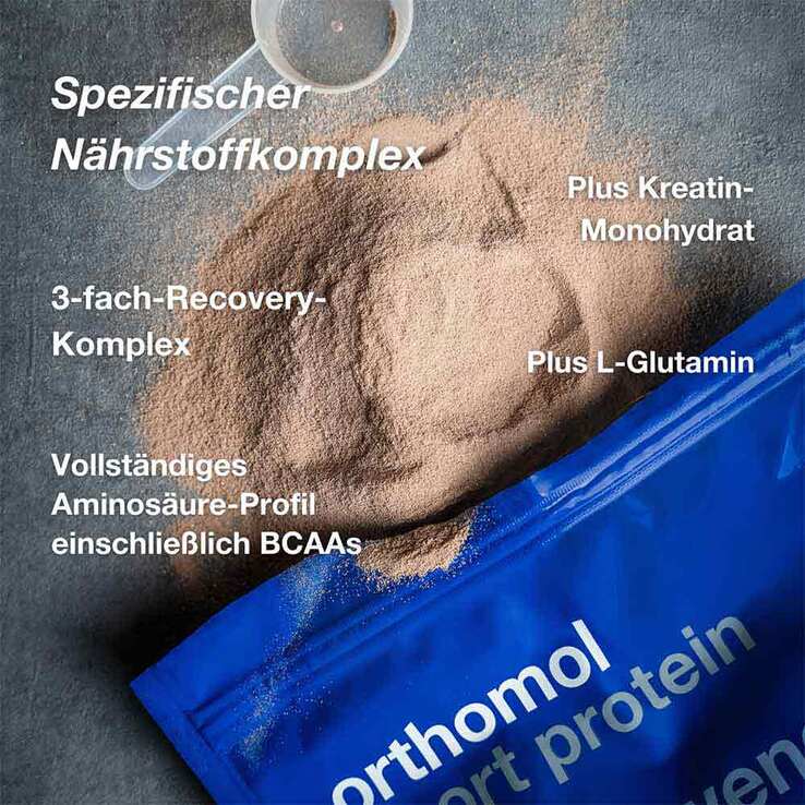 أورثومول سبورت بروتين بودر 640 جم - Orthomol Sport Protein Powder 640 g