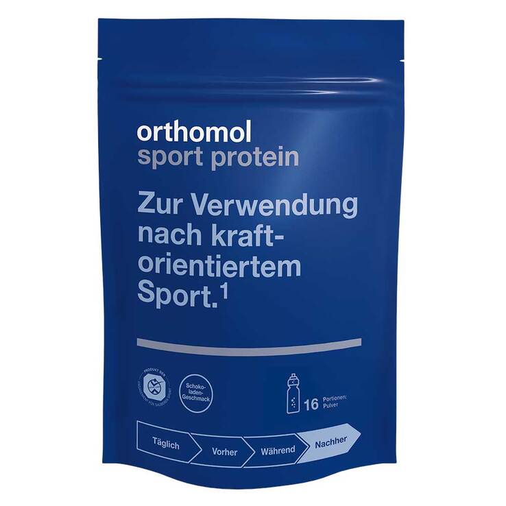 أورثومول سبورت بروتين بودر 640 جم - Orthomol Sport Protein Powder 640 g