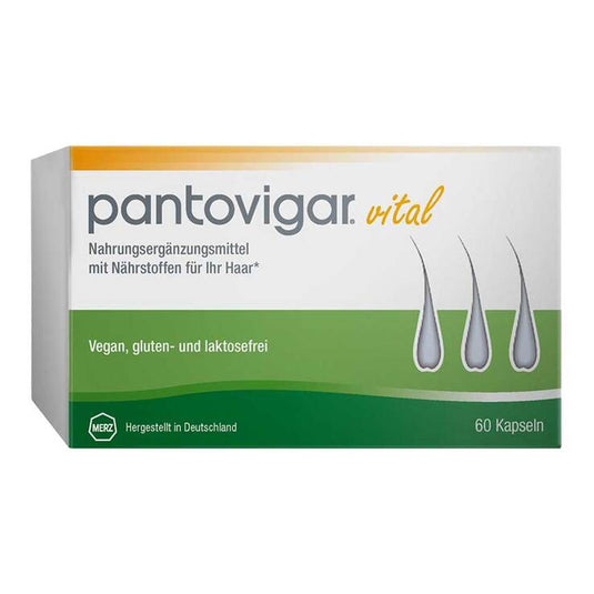 بانتوجار الألماني 60 كبسولة - Pantovigar Vital 60 Caps