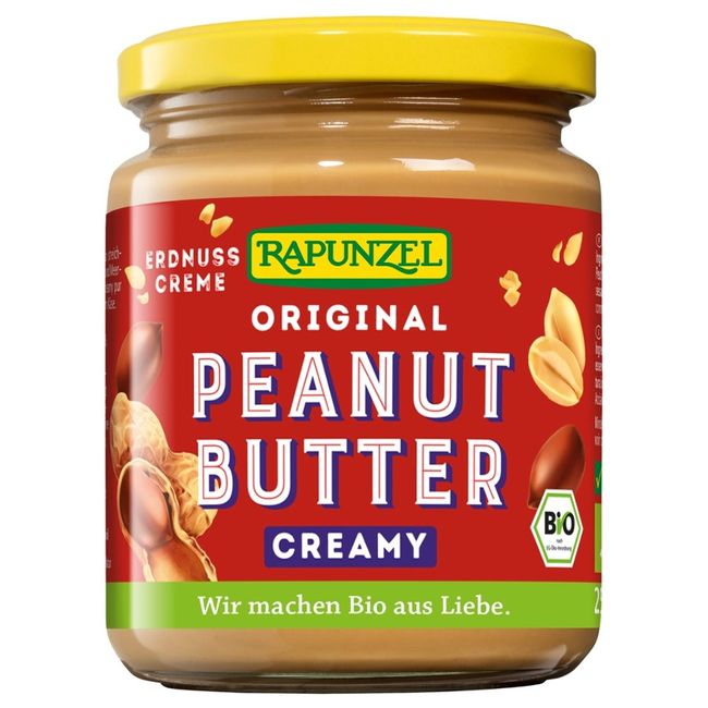 Rapunzel Peanut Butter Creamy 250 grams
