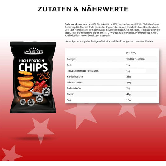 Layenberger High Protein Chips 3 x 75 gm