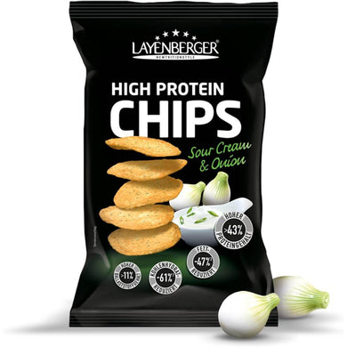رقائق البروتين عالية الجودة 3 × 75 جم من لايينبيرجر - Layenberger High Protein Chips 3 * 75 gm