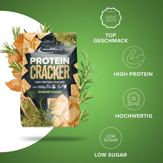 IronMaxx Baked Protein Cracker 3 x 100 g