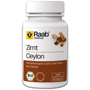Raab Vitalfood Organic Ceylon Cinnamon 90 Capsules