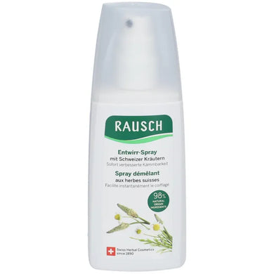راوش بخاخ منع تشابك الشعر 100 مل - RAUSCH Herbal Detangling Spray 100 ml