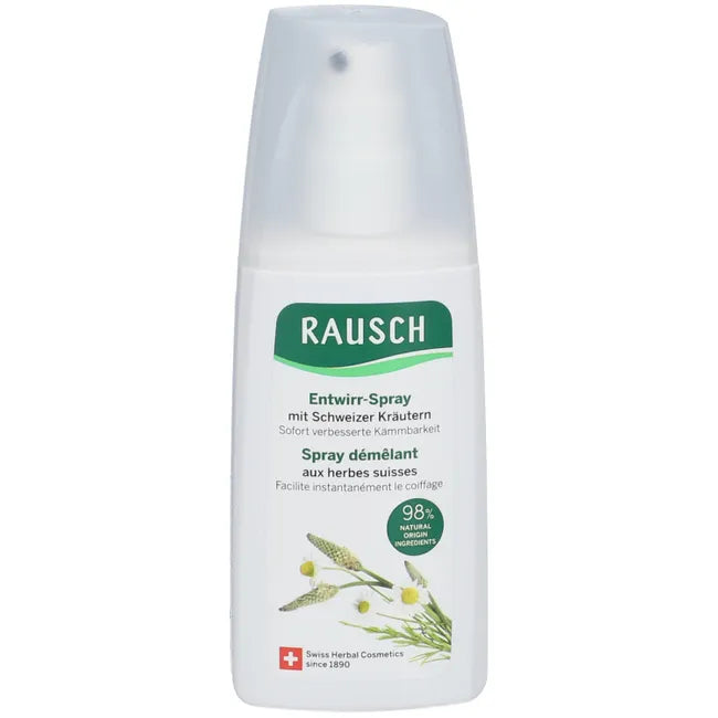 راوش بخاخ منع تشابك الشعر 100 مل - RAUSCH Herbal Detangling Spray 100 ml