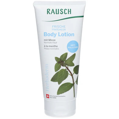 راوش لوشن الجسم المنعش بالنعناع 200 مل - RAUSCH Fresh Body Lotion with Mint 200 Ml