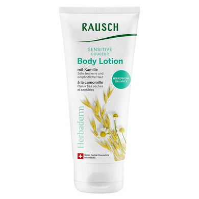 راوش لوشن الجسم للبشرة الحساسة بالبابونج 200 مل - Rausch Sensitive Body Lotion with Chamomile 200 ml