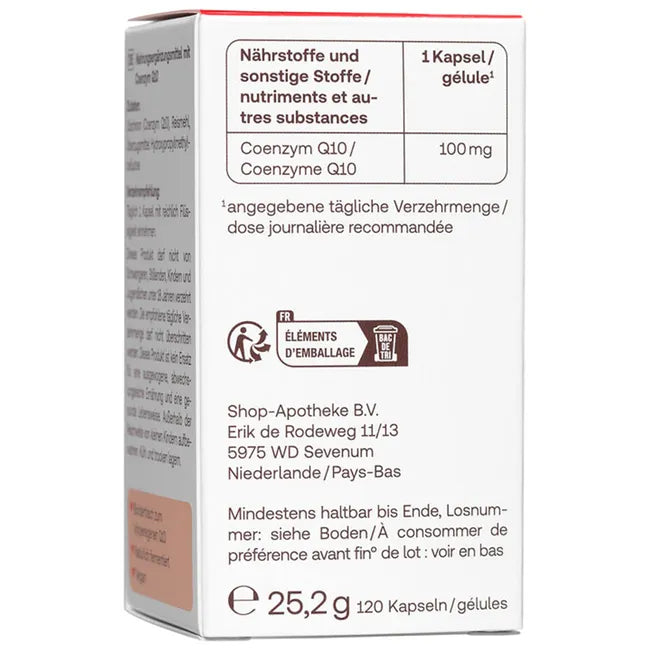 RedCare COENZYM Q10 - 100 mg 120 Capsules