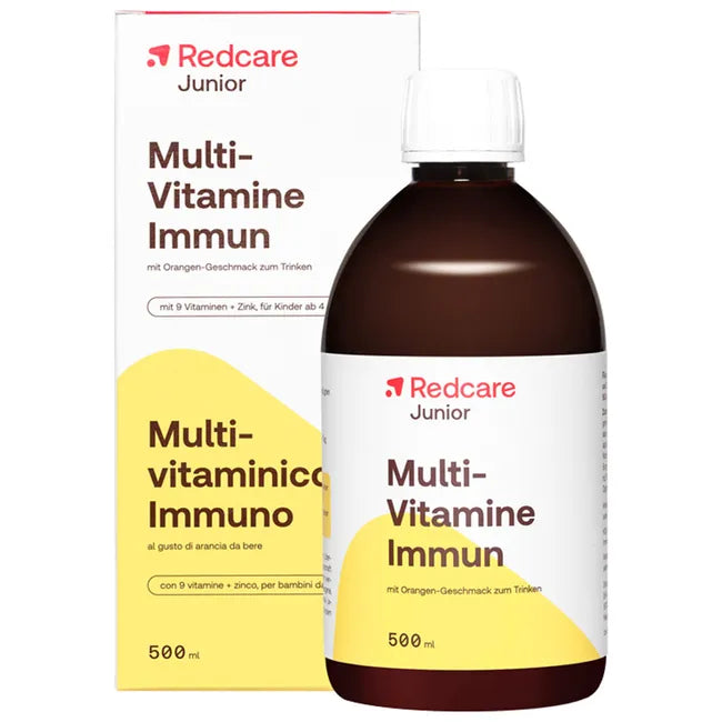 ريدكير مالتي فيتامين للأطفال لدعم المناعة 500 مل - Redcare Junior Multi-Vitamins Immune 500 ml