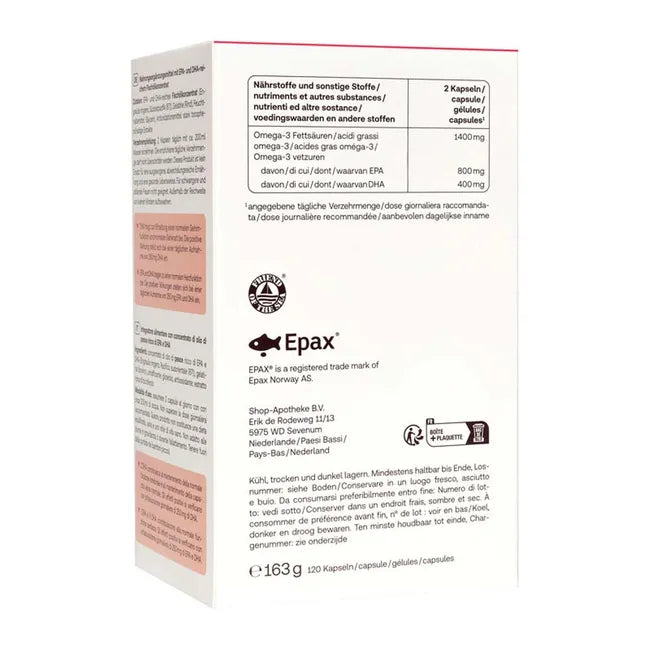 Redcare Omega-3 Forte 120 Capsules