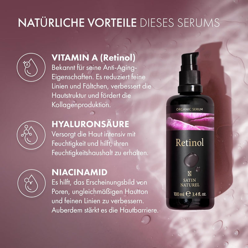 Load image into Gallery viewer, سيروم الريتينول الطبيعي 100 مل - Satin Naturel Retinol Serum 100 ml

