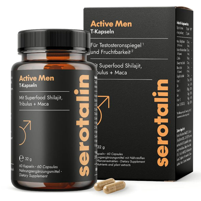 سيروتالين أكتيف للرجال تي 60 كبسولة - Serotalin Active Men T-Capsules 60s