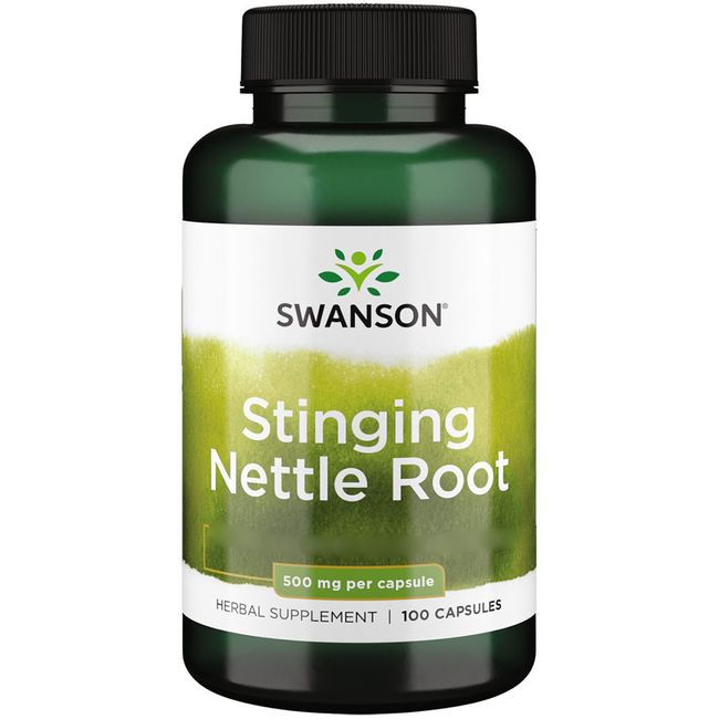 جذور القراص سوانسون 100 كبسولة - Swanson Stinging Nettle Root 100 Capsules
