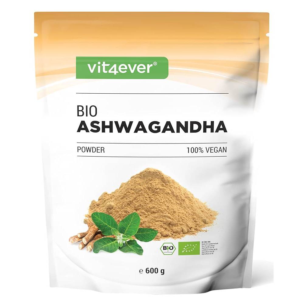 Vit4ever Bio Ashwagandha Root Powder 600 grams