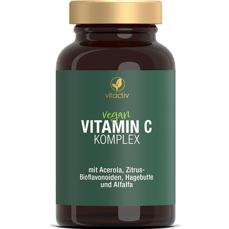 حميل الصورة في عارض المعرض ، فيتامين سي كومبلكس 1000ملج 100 قرص - Vitactiv VITAMIN C Complex 1000 mg 100 Tablets
