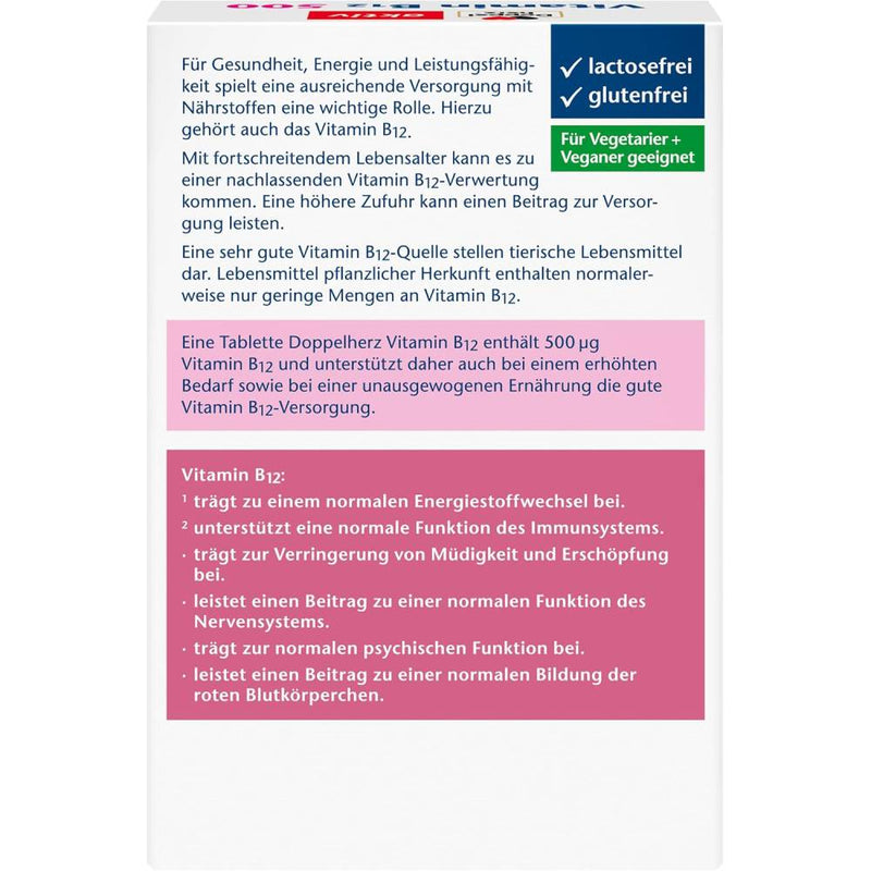 Load image into Gallery viewer, Doppelherz aktiv Vitamin B₁₂ 250 μg 90 Tabs 
