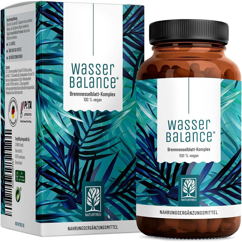 حميل الصورة في عارض المعرض ، ووتر بالانس 90 كبسولة نباتية - NATURTREU Water Balance 90 Capsules
