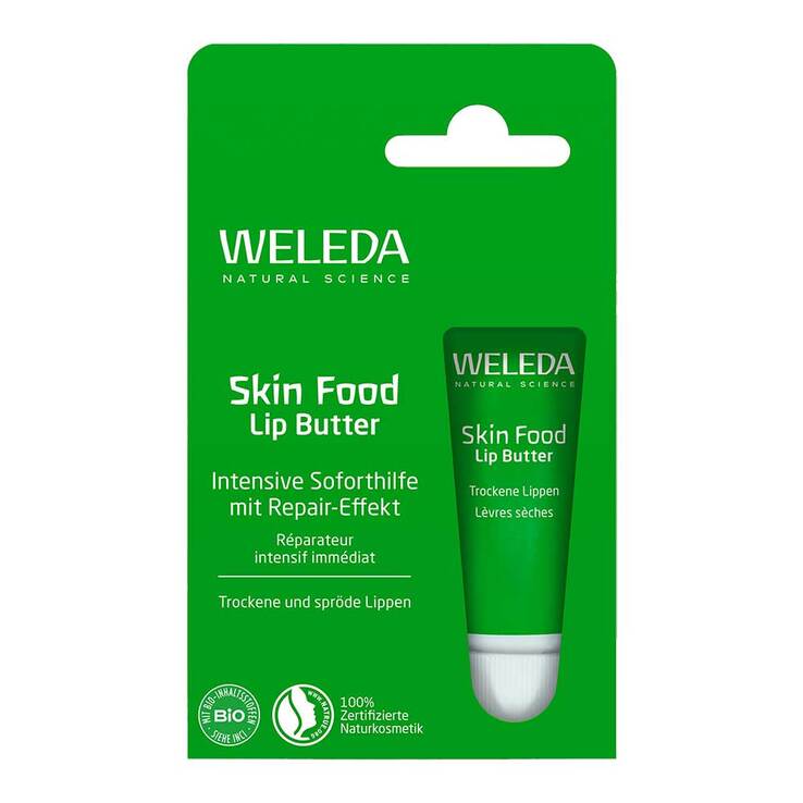 حميل الصورة في عارض المعرض ، بلسم الشفاه فيليدا سكين فود 8 مل - Weleda Skin Food Lip Butter 8 ml
